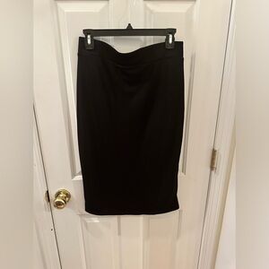 LIZ CLAIBORNE - WOMEN'S BLACK PENCIL SKIRT - SIZE M Tall- BUSINESS CAREER